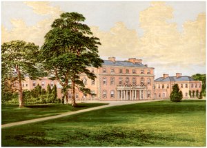 Trafalgar House, Wiltshire, casa del Conte Nelson, c1880