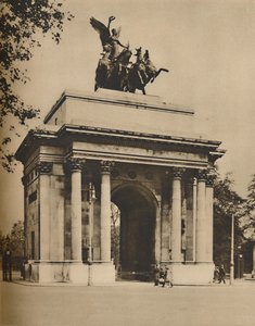 Arco di trionfo spostato da Hyde Park a Constitution Hill, c. 1935 da Unbekannt