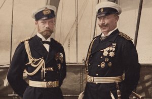Zar Nicola II e Kaiser Guglielmo II a Björkö, 1905