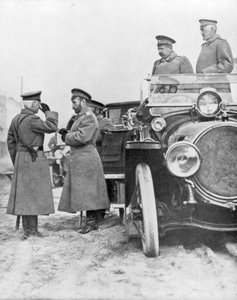 Lo Zar Nicola II visita il fronte russo, maggio 1915