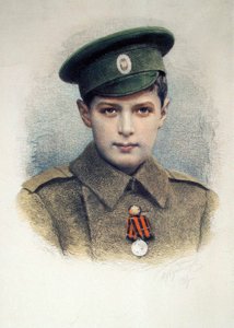 Lo zarevic Aleksej come caporale dell