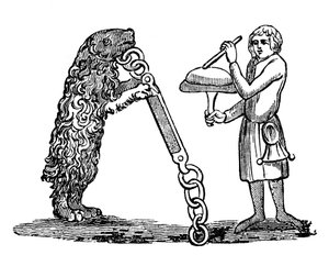Orso ammaestrato, XIV secolo, 1833 da Unbekannt