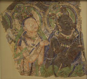 Due Bodhisattva adoranti, IV-VI secolo