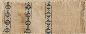 Due Frammenti di una Sciarpa o Copricapo, 1300