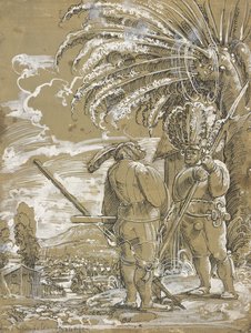 Due lanzichenecchi, c. 1520