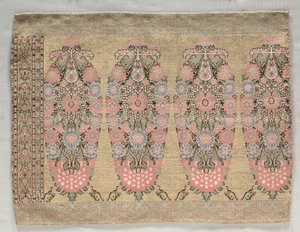 Due pezzi di una sciarpa, 1700 da Unbekannt