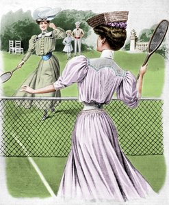 Due costumi da tennis per ottobre, 1905 da Unbekannt