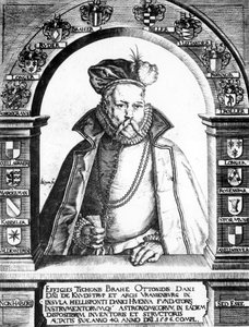 Tycho Brahe, astronomo danese, c1586