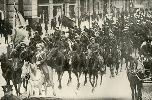 Tipi di cavalleria russa, 1919 da Unbekannt