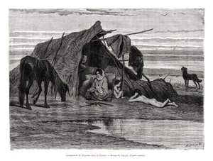 Zingari accampati nella Puszta, 1886
