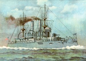USS Kearsarge, nave da battaglia americana, 1898