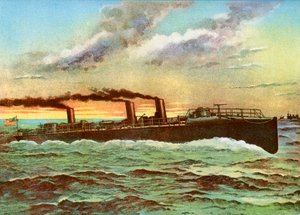 USS Porter, Torpediniera Americana da Unbekannt