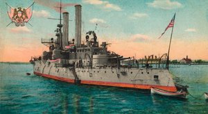 Nave da battaglia Iowa, c1908 da Unbekannt