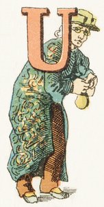 U - Usuraio - Alfabeto infantile, Edizioni Gordinne 1920 da Unbekannt