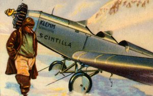 Udet atterra sul Plateau du Trient, Monte Bianco, 1929, 1932 da Unbekannt