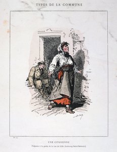 Una cittadina, Comune di Parigi, 1871