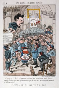Une Séance en Partie Double, 1871 da Unbekannt