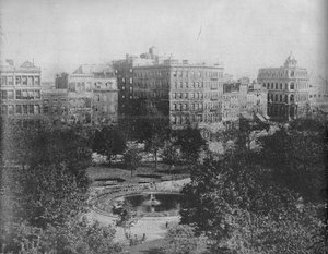 Union Square, New York, c1897 da Unbekannt