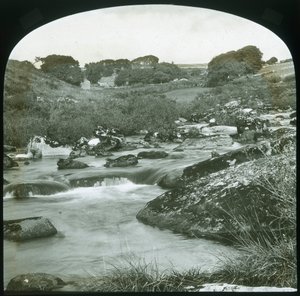 Upper Dart - Dartmoor, fine XIX - inizio XX secolo da Unbekannt
