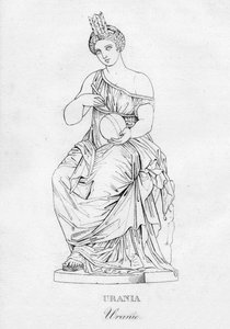 Urania, c. 1850 da Unbekannt