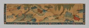 Valance, Cina, dinastia Qing 1644-1911, 1790-1820 da Unbekannt
