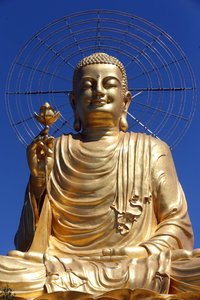 Statua del Buddha dorato da Unbekannt