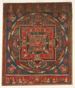 Vasudhara Mandala, datato al 1777 Samvat 897