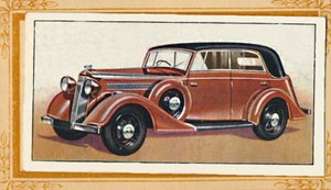 Vauxhall Big Six Wingham Cabriolet, c1936