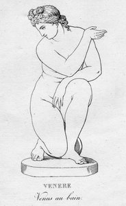 Venere al bagno, c1850