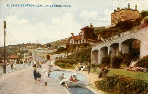 Ventnor, I.O.W - Stagno dei bambini, 1919 da Unbekannt