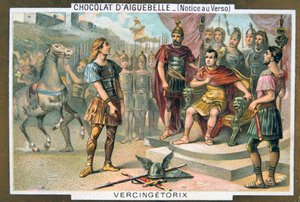 Vercingetorige si arrende a Giulio Cesare da Unbekannt