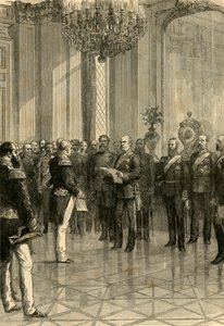 Versailles, 1871: Proclamazione di re Guglielmo imperatore di Germania, 1890 da Unbekannt