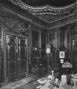 Sagrestia di St. Lawrence Jewry, con intagli di Grinling Gibbons, 1903 da Unbekannt