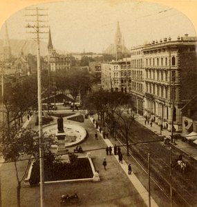 Piazza Victoria, Montreal, Canada, 1904 da Unbekannt