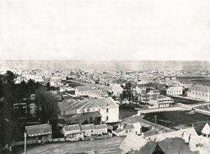 Vista da Milton Road, Napier, Nuova Zelanda, 1895 da Unbekannt