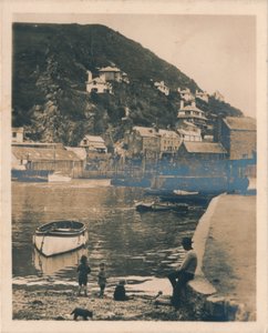 Vista dal porto - Polperro, 1927 da Unbekannt