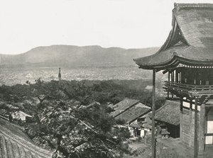 Vista dalle colline, Kyoto, Giappone, 1895 da Unbekannt