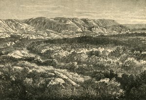 Veduta nella Valle del Giordano da Unbekannt