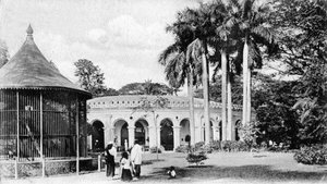 Veduta nei Giardini Zoologici, Calcutta, India