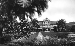 Vista dei Giardini Albert I e del Casinò, Nizza, sud della Francia, inizio XX secolo da Unbekannt