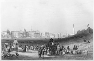 Veduta di Calcutta dall