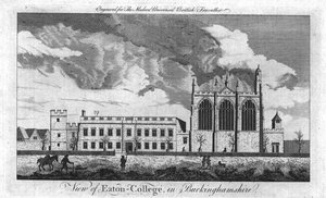 Veduta di Eaton-College, nel Buckinghamshire, c1779 da Unbekannt