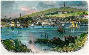 Veduta di Halifax, Nuova Scozia