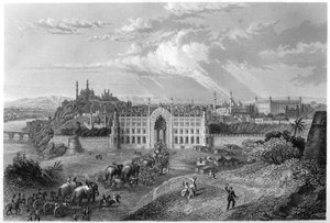 Veduta di Lucknow, India, c1860 da Unbekannt