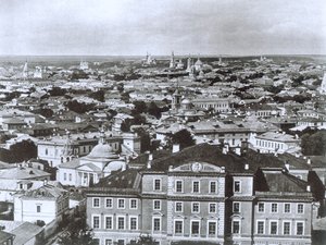 Veduta di Mosca dalla Torre Campanaria di Ivan il Grande, Russia, 1884