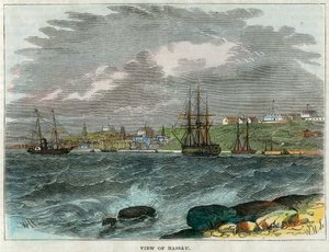 Veduta di Nassau, Bahamas, c1880