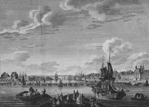 Veduta di Rouen, 1782