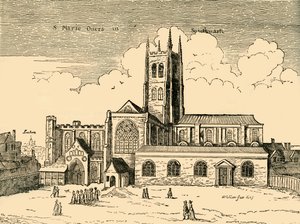 Veduta di St. Mary Overy, c1878 da Unbekannt