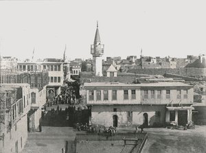 Veduta della città vecchia, Suez, Egitto, 1895 da Unbekannt