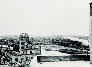 Veduta della città di Hiroshima dopo l
